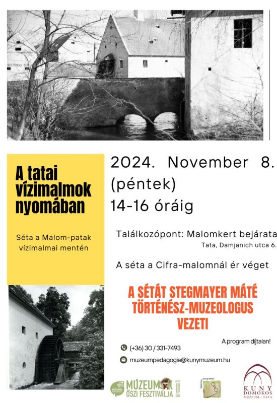 A tatai vízimalmok nyomában (1)