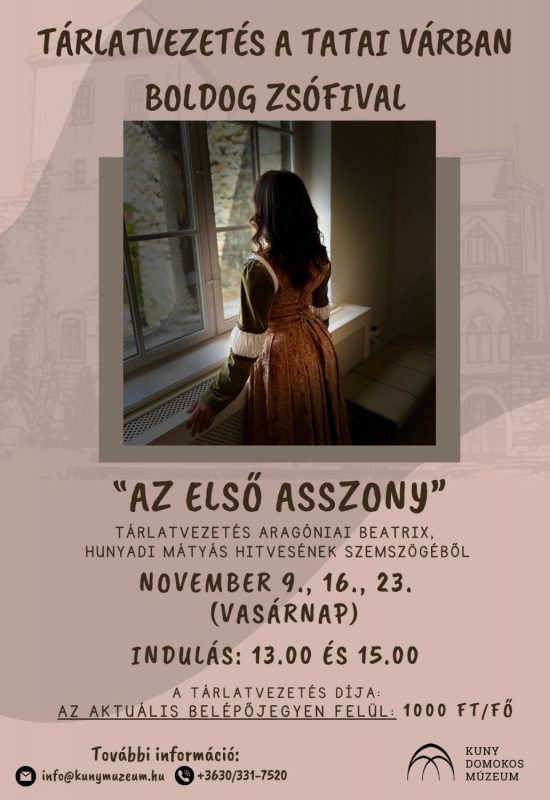 Tárlatvezetés a Tatai Várban Boldog Zsófival (7)